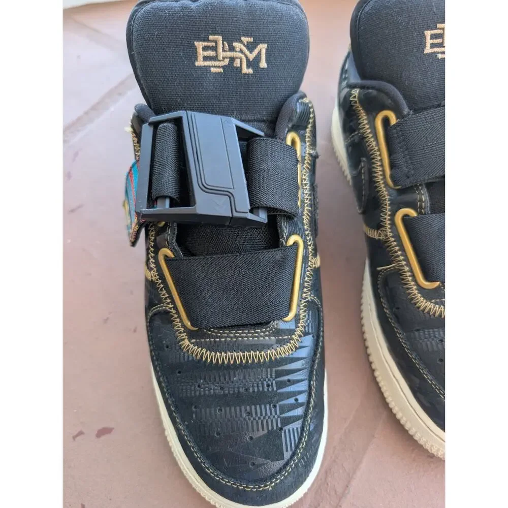 Nike Air Force 1 Utility Black History Month BHM 2019 BV7783 001 Men's Size 7